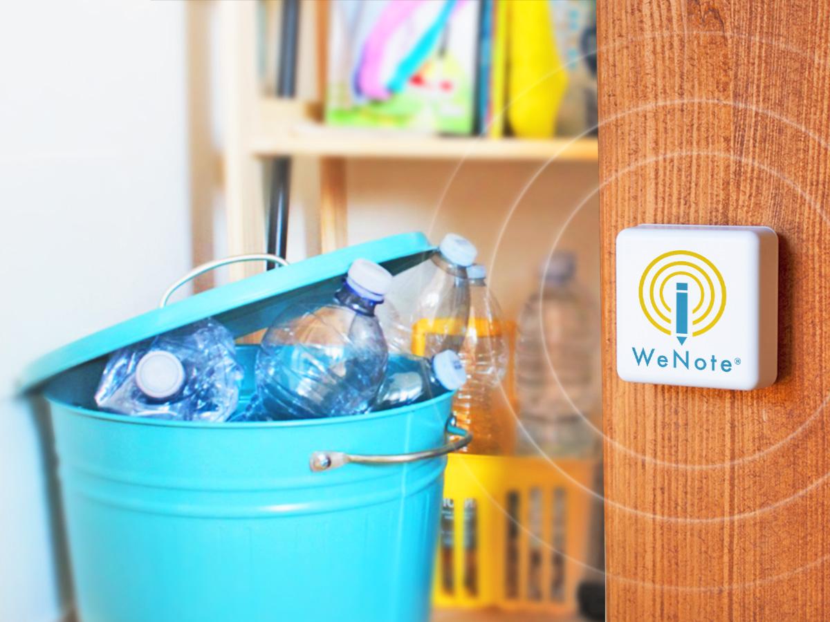 WeNote_app's tweet image. Forgot to take out the trash again? WeNote is the answer. igg.me/at/wenote #beacon #reminder #app #ios #Android