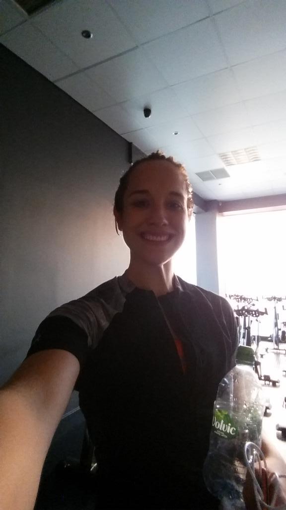 TaylorRav's tweet photo. Teaching #rpm67 for morning #fastedcardio love it #gymgirl #fitfam #fitnessmotivation #gohardorgohome #ifbbprogoals http://t.co/ZojZntnhSo