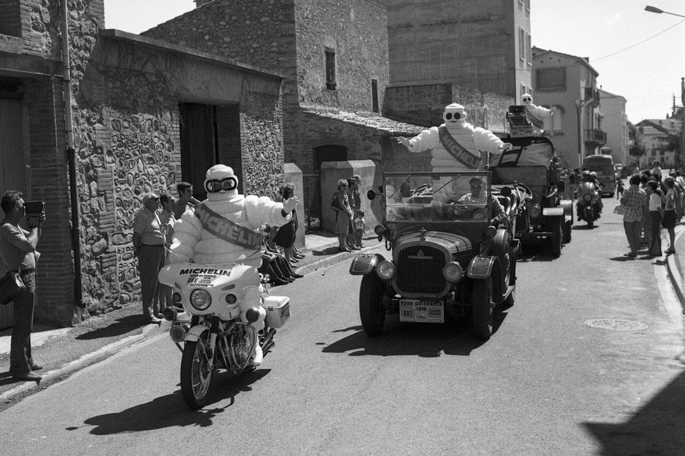 bike_parts_shop's tweet photo. Caravane Michelin, Tour de France, circa 1970 http://t.co/uDP4BWiZmM