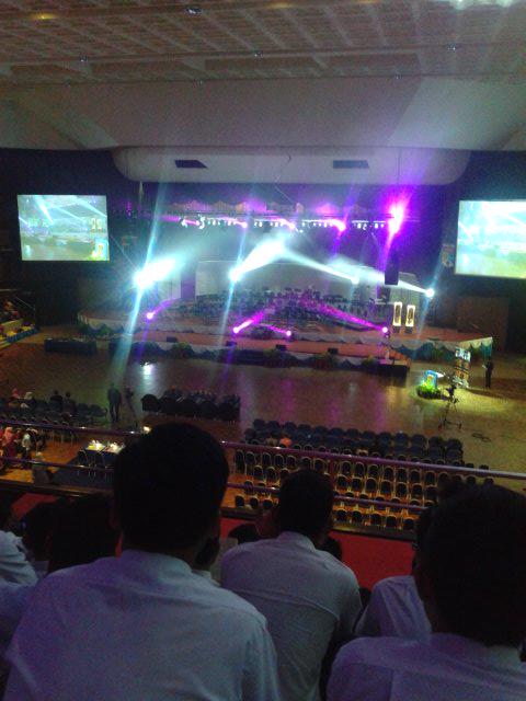SdarianVoice's tweet photo. Few moments before the ultimate show #GGSSC #CantStopTiup #SdarSymphonicCrew http://t.co/7acwtgoOQq
