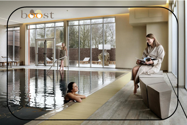 HotelBeveren's tweet photo. Heeft u onze nieuwe wellness al bezocht? Bezoek BOOST Body&amp;Mind en kom helemaal tot rust!#boost#wellness#hotelbeveren http://t.co/zAr06brSb1