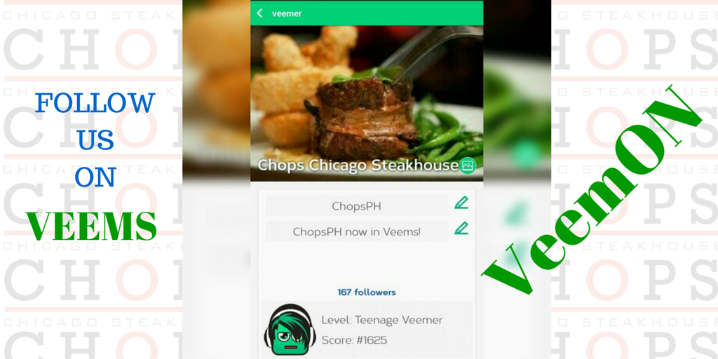 ChopsPH's tweet photo. Follow us on #Veems. and #VeemOn #ChopsPH http://t.co/xvTprZgvj3