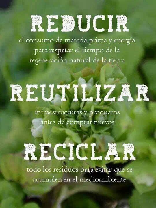 Las 3R del Medio Ambiente.