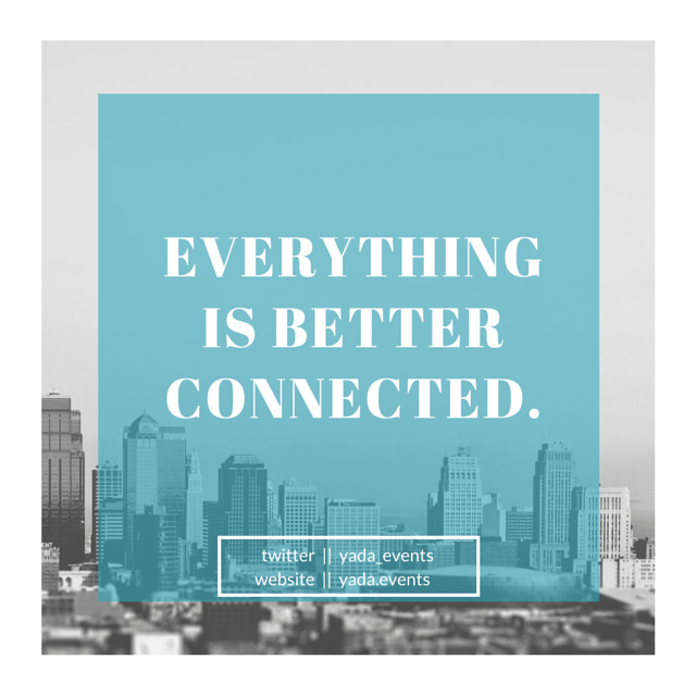yada_events's tweet photo. #QOTD from one of our #yadaacademy interns! yada keeps you in the loop at every event. #yada #connected #app #startup http://t.co/95FdFSwNPz