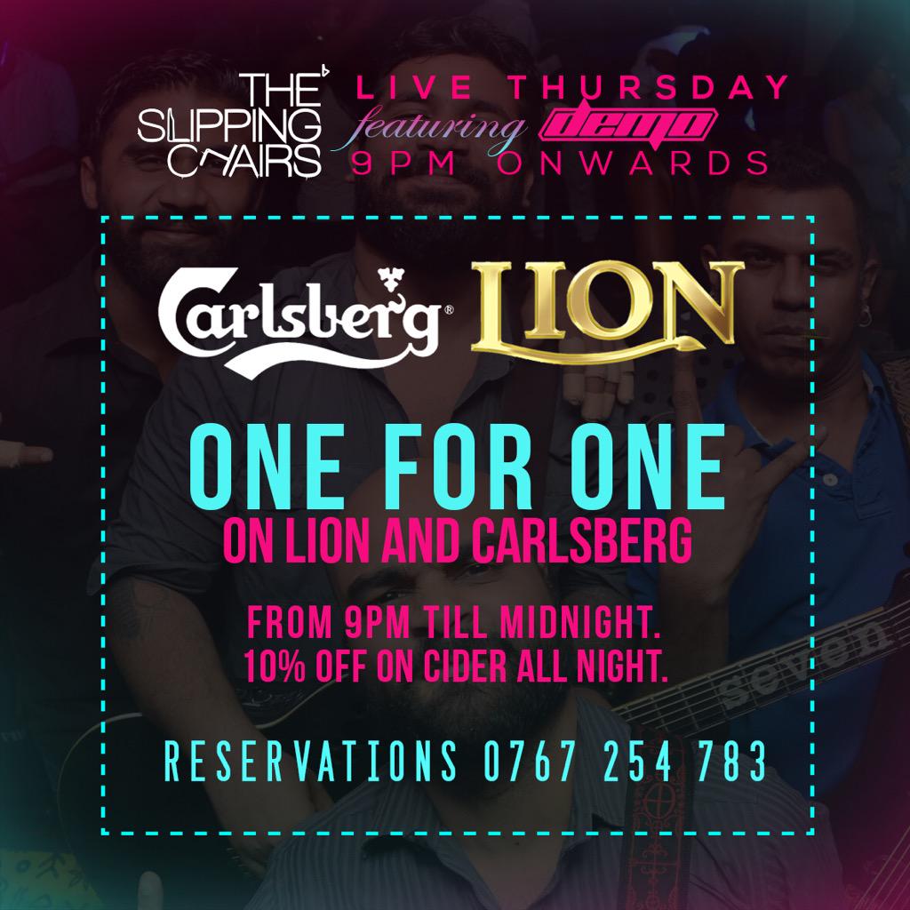 cliquecolombo's tweet photo. Calling all beer fans for tonight's offer with The Slipping Chairs #lka #srilanka #colombo #cmb http://t.co/A07Vnk3Pmw