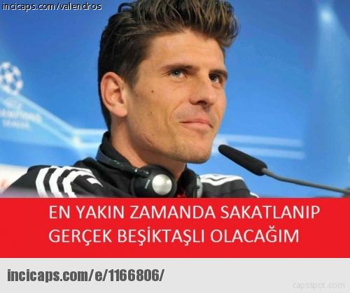 Ve Mario Gomez Beşiktaş'ta...