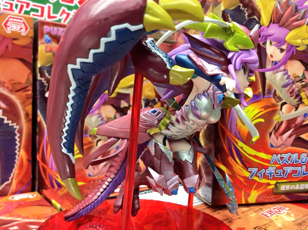 パトリオットm 錦糸町 新景品情報 赤竜喚士 ソニアを入荷いたしました 毎度パズドラフィギュアはすごくいい感じです この鱗感 躍動感 表情 精密さ お尻 脇 どれを取っても素晴らしいです ぜひgetしてください ん パズドラ ソニア