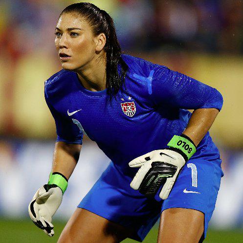 Happy birthday to Hope Solo. She\s a keeper. 