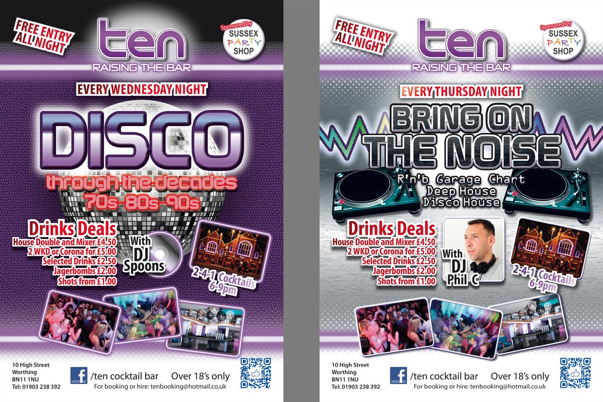 Jumpstartleap's tweet photo. We’re pleased to be working with Worthing’s Bar Ten to redevelop their branding and promotional materials. More soon! http://t.co/HPx6xu01T2