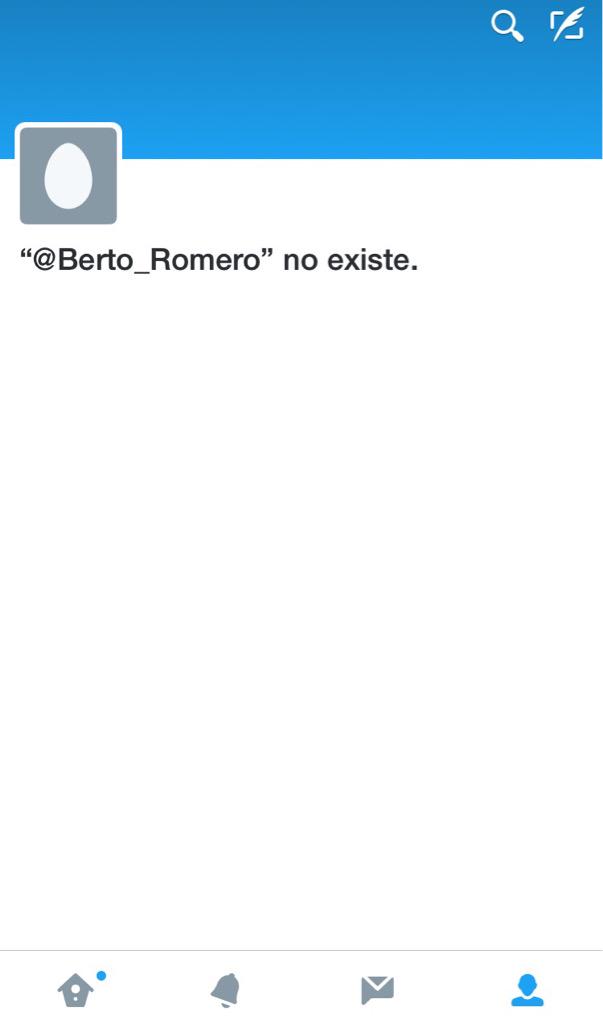 Berto_Romero's tweet photo. Twitter me ha mostrado esto unos segundos. Es algún tipo de lección. Voy a meditar sobre ello. Me llevará tiempo. http://t.co/eOf14BR3LN