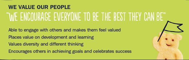 We Value Our People - another of the four core values that make KP Snacks such a great place to work. #WeLoveKP
