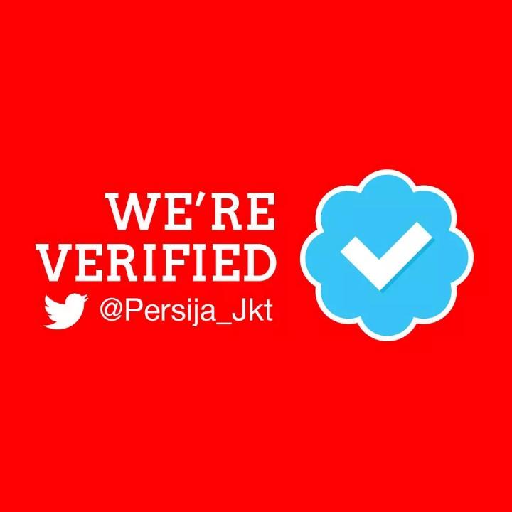 Akun <a href="/Persija_Jkt/">Persija Jakarta</a> terverifikasi oleh pihak twitter. Ini menjadi klub pertama di Indonesia yang terverifikasi.
