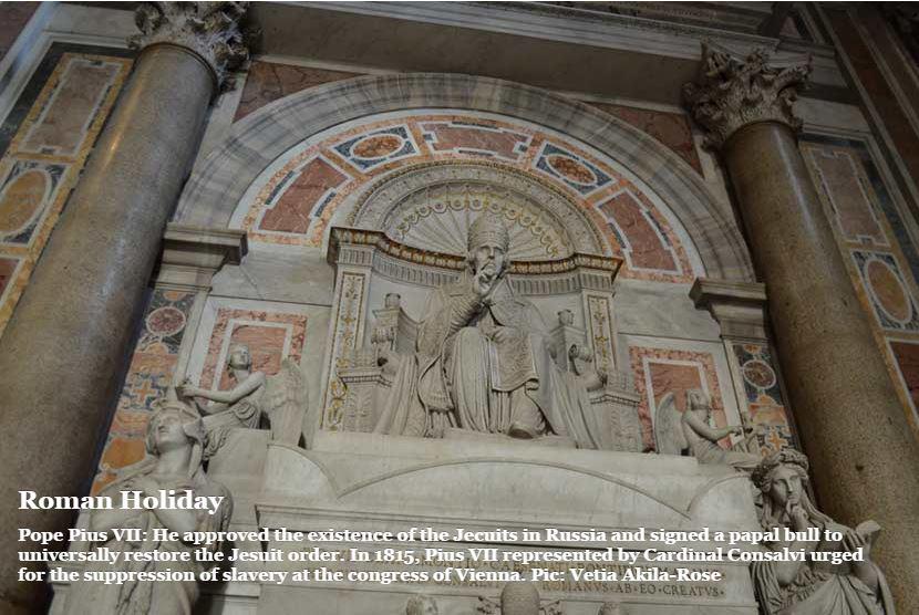 tgm_global's tweet photo. Who was #Pope Pius VII? Find it out in this quick info-pic! #Rome #holiday #Vatican #History http://t.co/mvIRaJqHEv