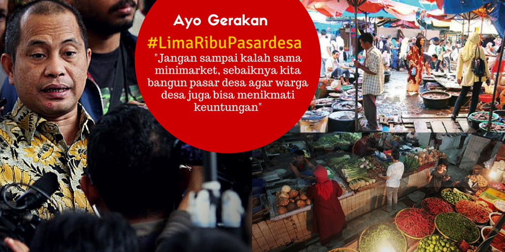Ayo dukung Gerakan Kementerian Desa <a href="/kemendesa/">Fast Track Travel</a> dan <a href="/Marwan_jafar/">Marwan Jafar</a> untuk wujudkan #LimaRibuPasarDesa