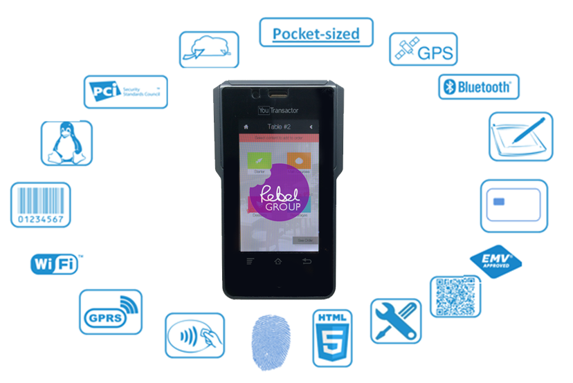 Ordapos's tweet photo. Such a small hand held POS Terminal with so many features, Truly a Mobile POS - to take orders, and process payments http://t.co/2A5R6urtYJ