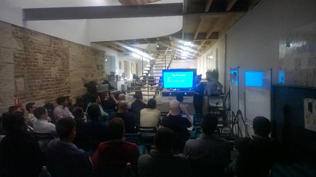 Next up <a href="/SteveGodbold/">Steve Godbold</a> and <a href="/BriaMadgen/">Bria Madgen</a> on structuring feedback at <a href="/readify/">Readify Coffee & Space</a> bar camp