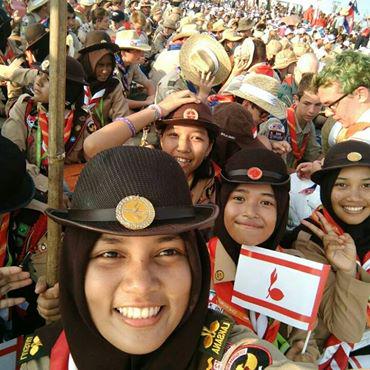 Sella Raudhatul Qolbi dari <a href="/KwarcabPku/">Pramuka Pekanbaru</a> di 23rd World Scout Jamboree-Kirarahama Japan #WSJ2015 cc <a href="/kwarnas/">Joulette</a>