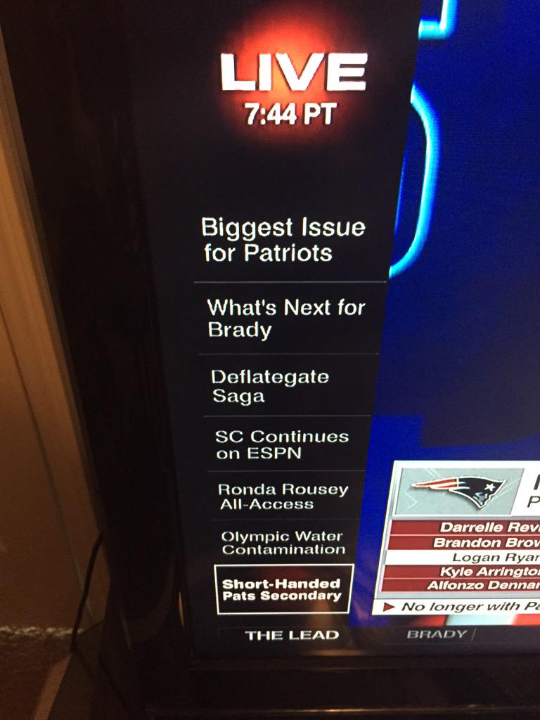OBLpost's tweet photo. Dear ESPN,

There's 31 other teams in the NFL. http://t.co/Woi4W444GF