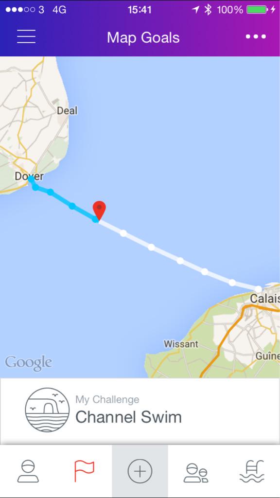 1,525m added to the total. NO signs of the #applewatch giving up ✅ More likely I'll die of exhaustion first!