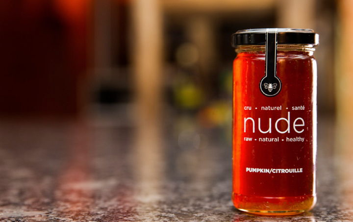 Nude bee honey. #ProductOfQuebec.
