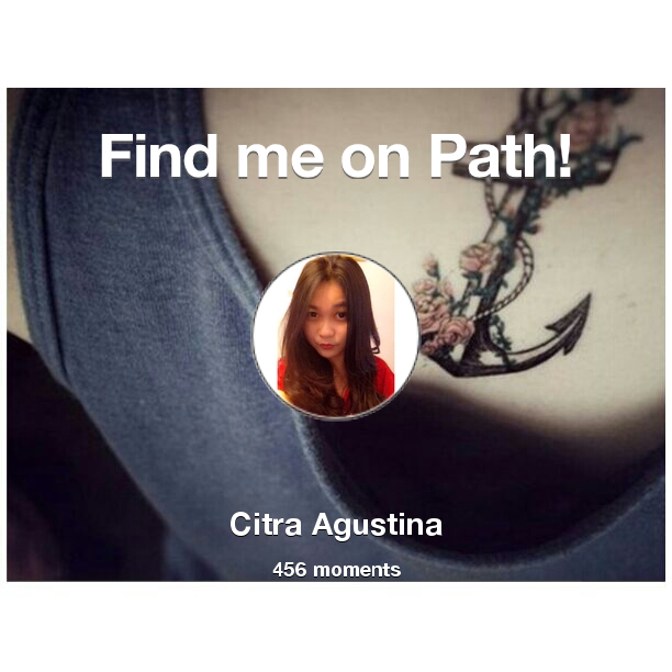 cytra18's tweet photo. I've shared 456 memories with my friends on #Path - see them now at http://t.co/aRbXip1HoH! #thepersonalnetwork http://t.co/3W4EGkPhLY