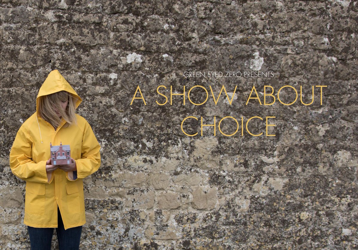 GreenEyedZero's tweet photo. it's happening tomorrow - Bristol preview of @GreenEyedZero's first one woman show #ashowaboutchoice @Circomedia http://t.co/ZkDG4joI84