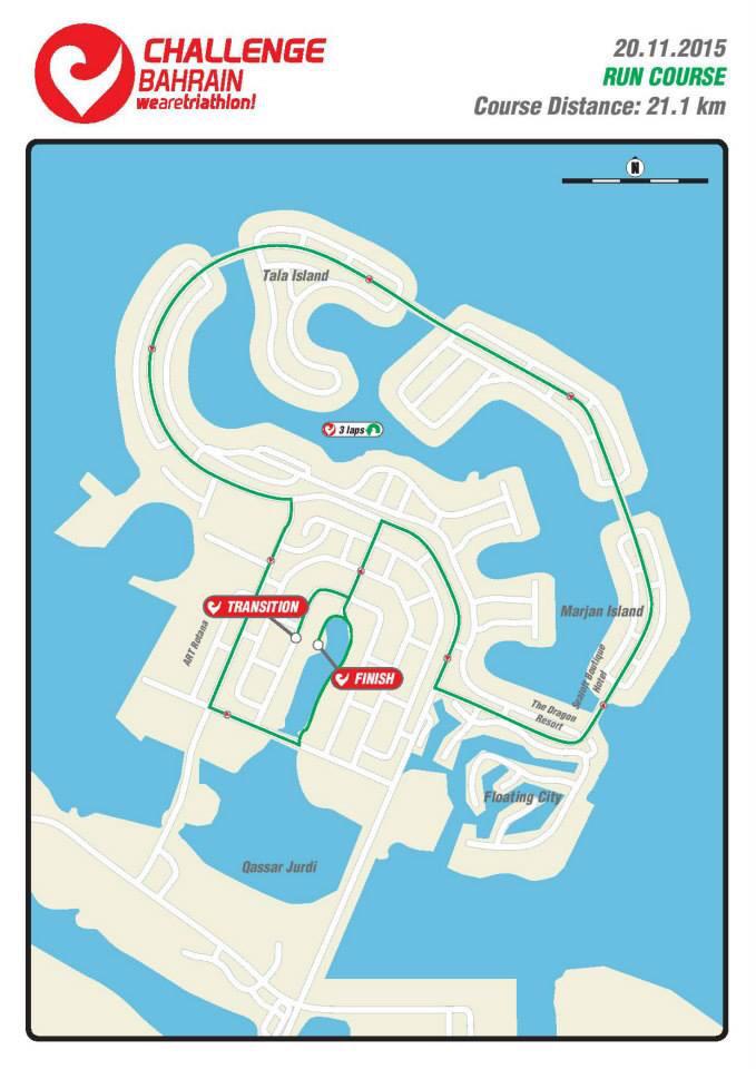 Check out the new run course map for the #ChallengeBahrain night race!
