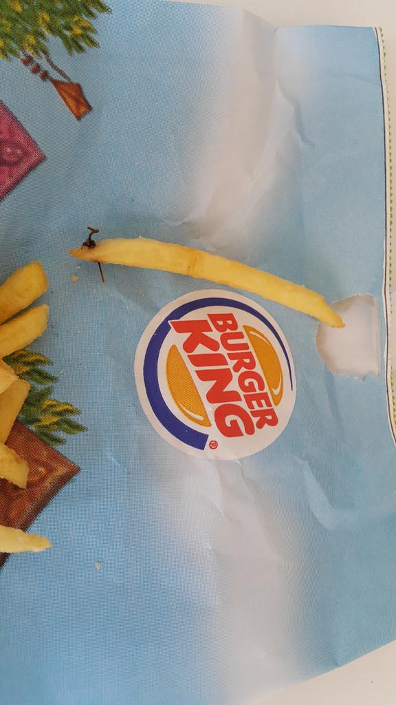 <a href="/BurgerKingTR/">Burger King Türkiye</a> patatesinizden çıkan bu manzara nedir?