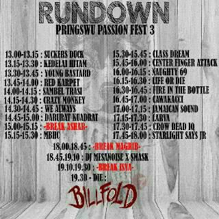 Rundown liat <a href="/crazymonkeyHC/">CRAZYMONKEY#new</a> sih katanya jam 14.15 wib tgl 1agustus
