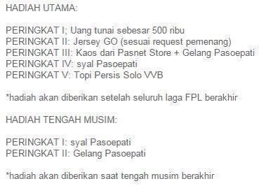 tokopasnet's tweet photo. Bermain Fantasy Premier League? Ayo join di #FPLpasnet , hadiah utama 500rb! http://t.co/8EQFQuI9TK
