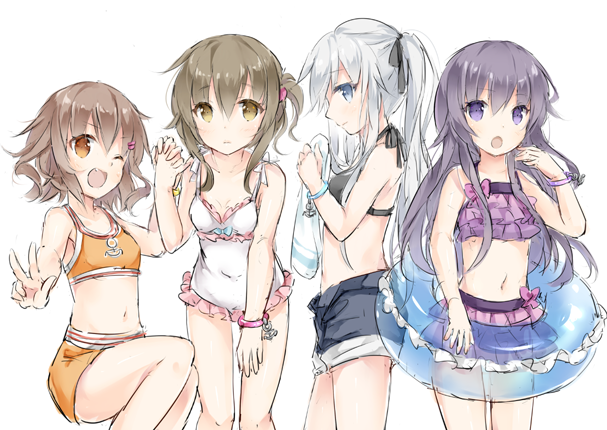 Tweet 艦これ 第六駆逐隊イラスト大量まとめ 随時更新 第六駆版深夜の真剣お絵描き60分一本勝負 Naver まとめ