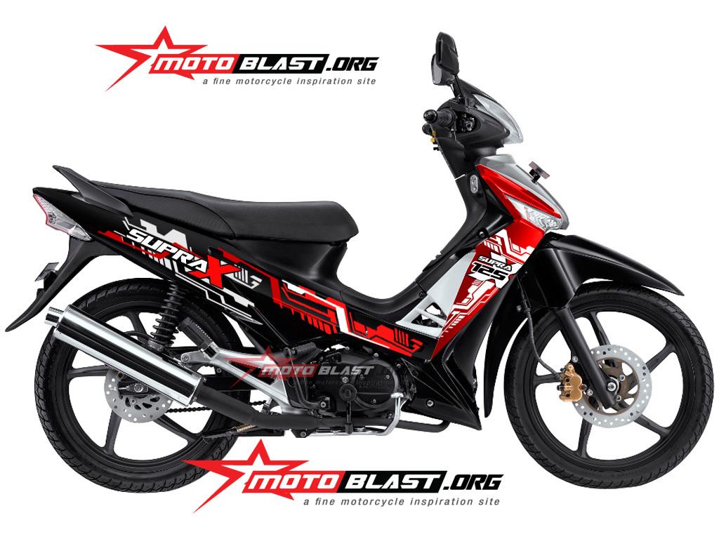 Download Koleksi Modifikasi Motor Supra X 125 Modifikasi Motor