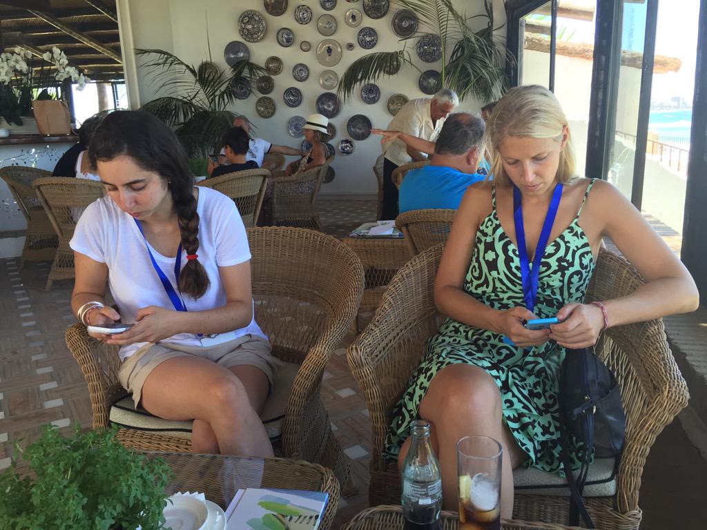 BrandingLatAm's tweet image. LIVE - #Marbella - the @BrandingLatAm team working at @MarbellaClubH before the opening of @MarbellaFair #BLAArts