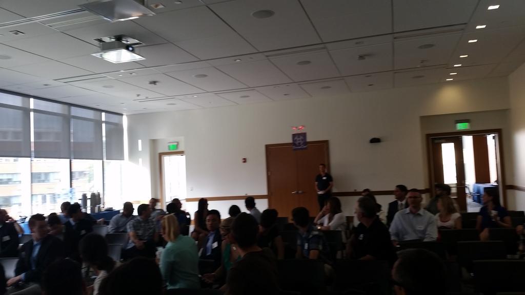 TechBreakfast's tweet photo. GauravJit Singh @DroneCast1 presenting  at Philadelphia  @TechBreakfast http://t.co/4040i3WYH5