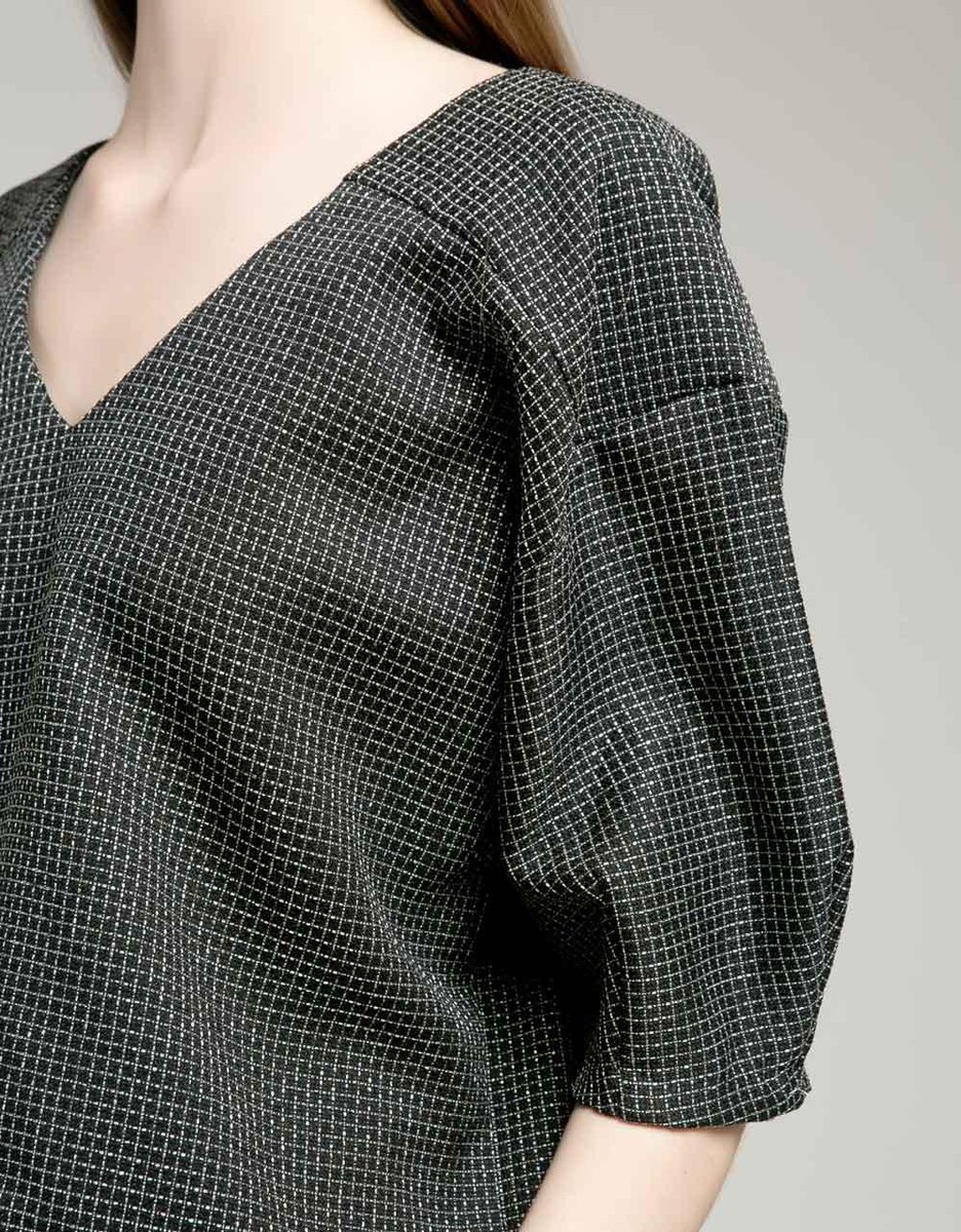 DETAILS: GRID TWEED TOP
still available for limited stock. shop here: j.mp/sav-grid