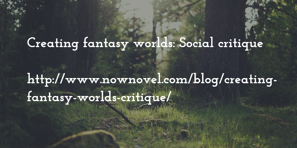 nownovel's tweet image. What fantasy novels have you read that do social critique well? nownovel.com/blog/creating-… #ThursdayBlogs #amwriting