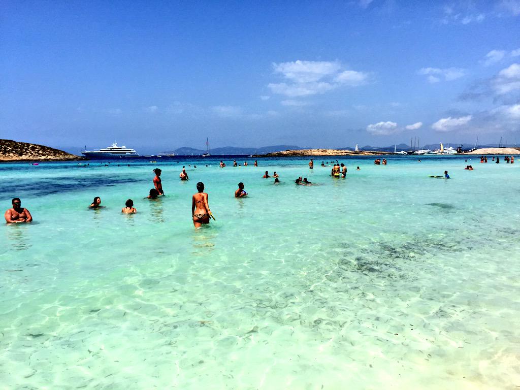 En la mejor playa de Europa y de las mejores del mundo. #0estres