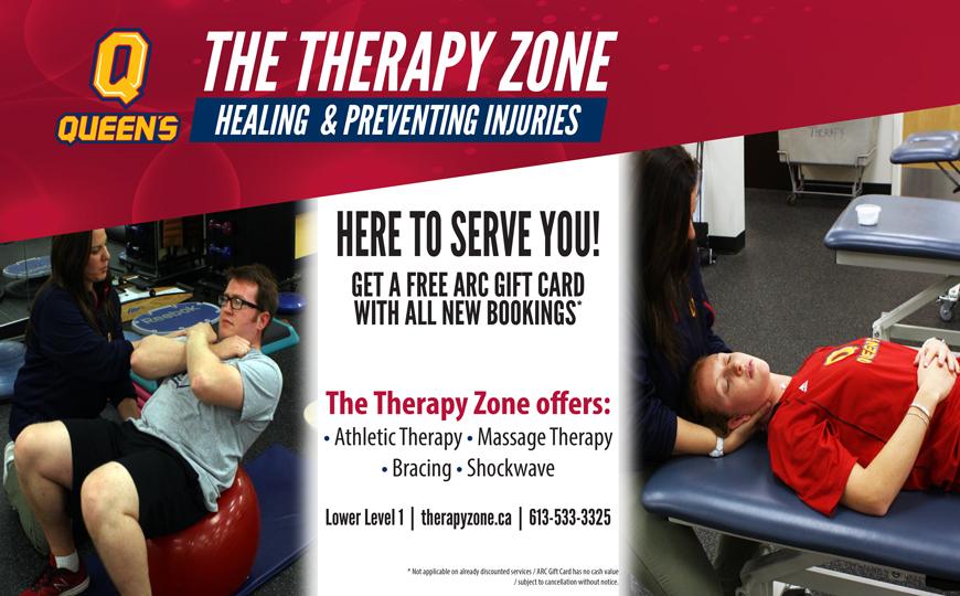 Queen S Arc Book An Appointment With The Therapy Zone Receive A Free Arc Gift Card Conditions Apply Therapyzone Ca Ygk Http T Co 6pkstctjnx