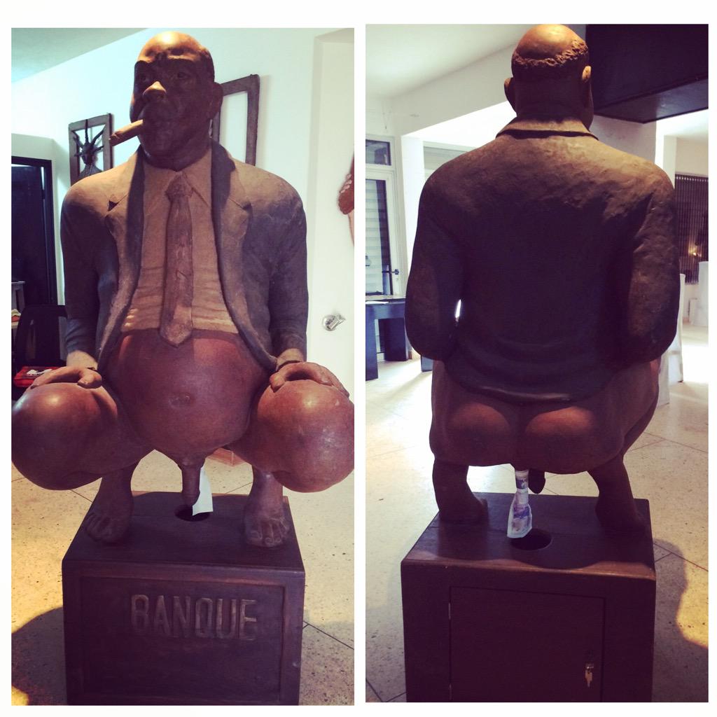 missessiekelly's tweet photo. Art ou provocation? Assistez au vernissage de l'expo qui dérange vendredi 31 juillet à 18h #Awoulaba #Artbidjan http://t.co/cPl5Sc5pyx