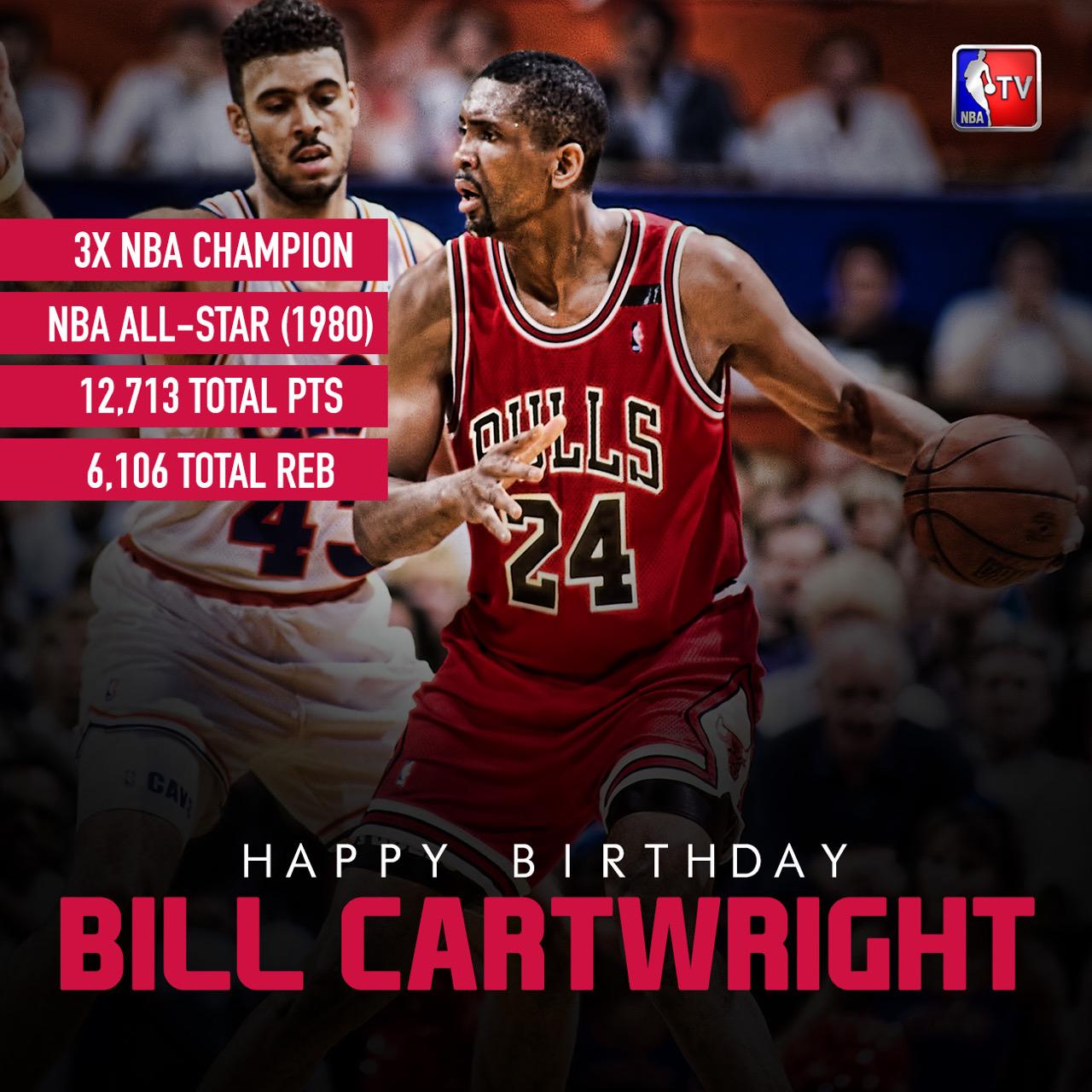 Join us in wishing Bill Cartwright a Happy Birthday! 