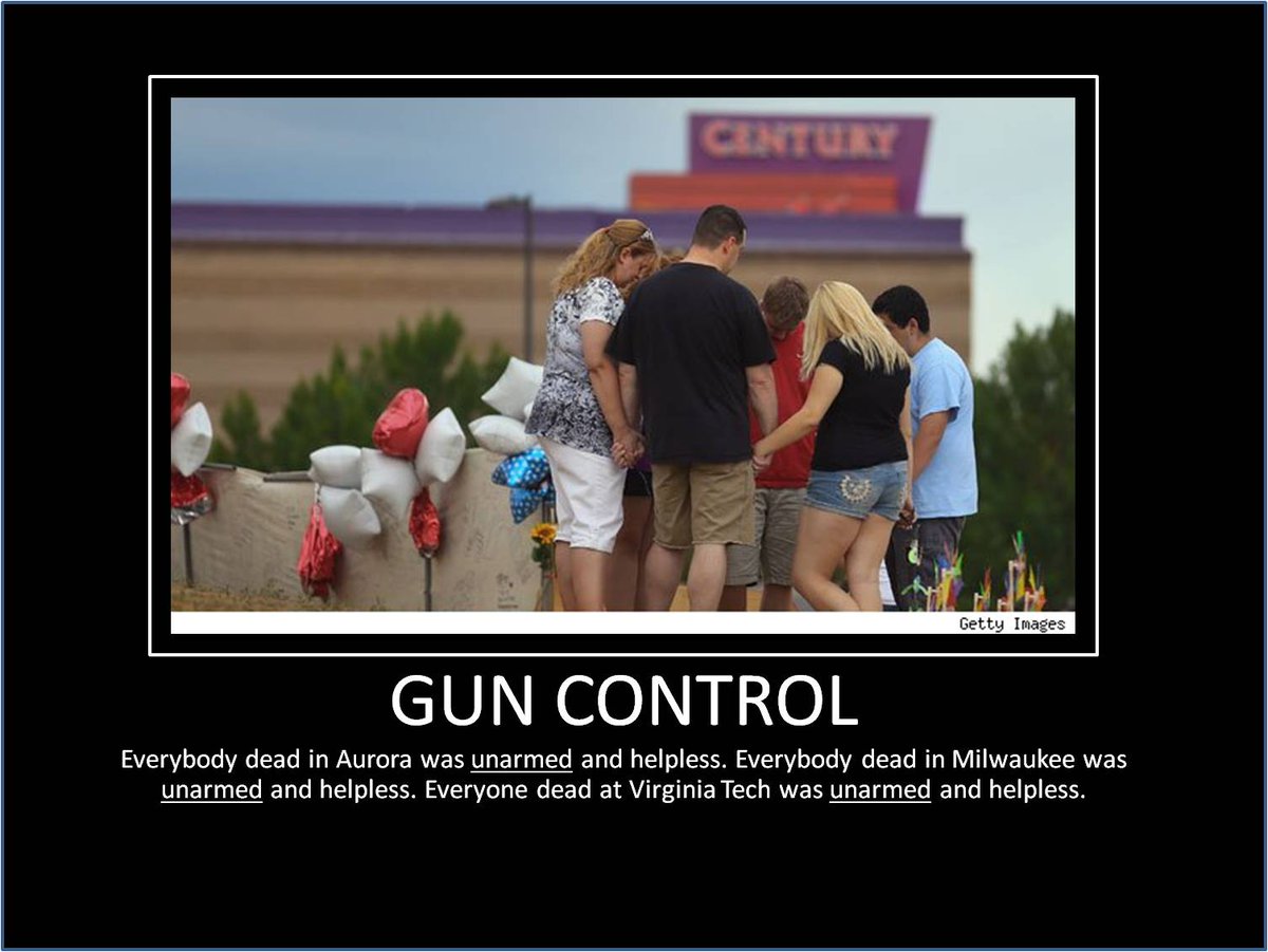 RedDotArms's tweet photo. No matter where the massacres happen, they are all unarmed. http://t.co/ZTNJDEN04x