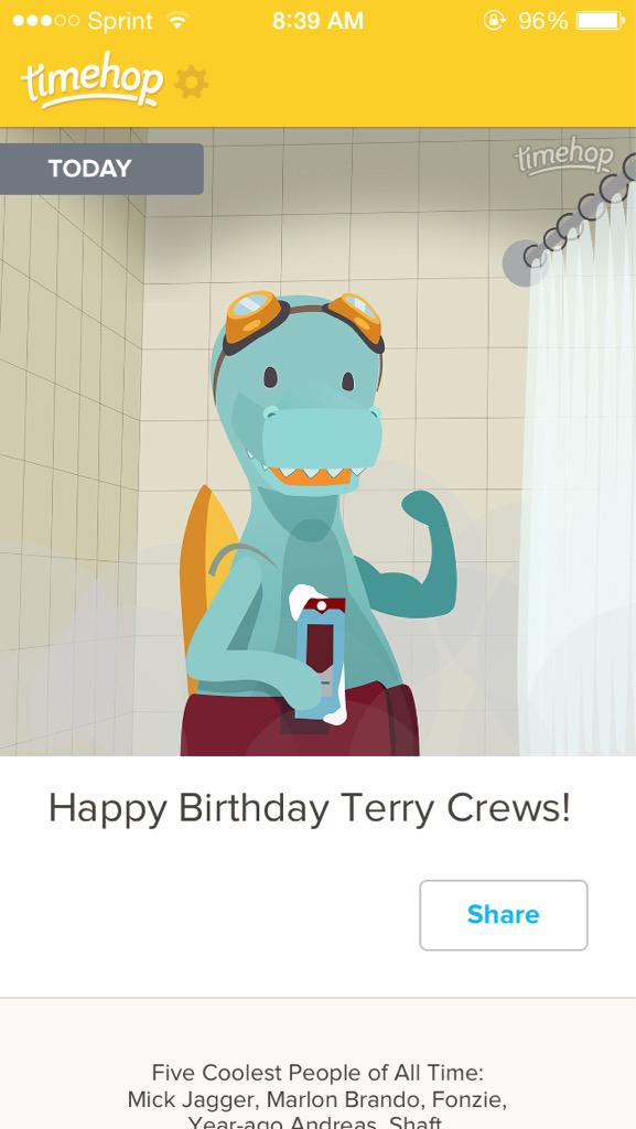  you and Terry Crews have the same birthday, happy birthday man. 