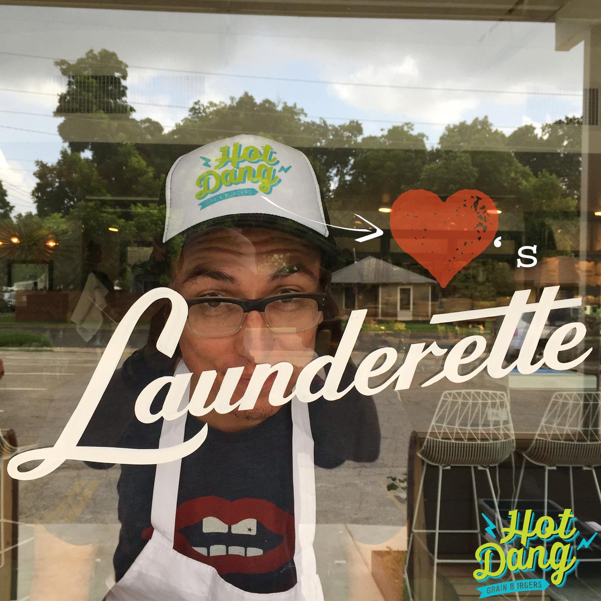 thehotdang's tweet photo. We have a crush on #laundretteaustin!! #familymeal #locallove #atxmaker #eatsrealgood #hotdang @chezreneortiz http://t.co/EMMtAJsiHl