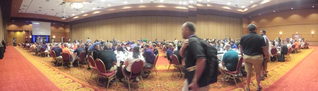 And so it begins! <a href="/MercyNWA/">MercyNWA</a> and #KFHfL coaching summit! Awesome speakers, awesome coaches, awesome info!