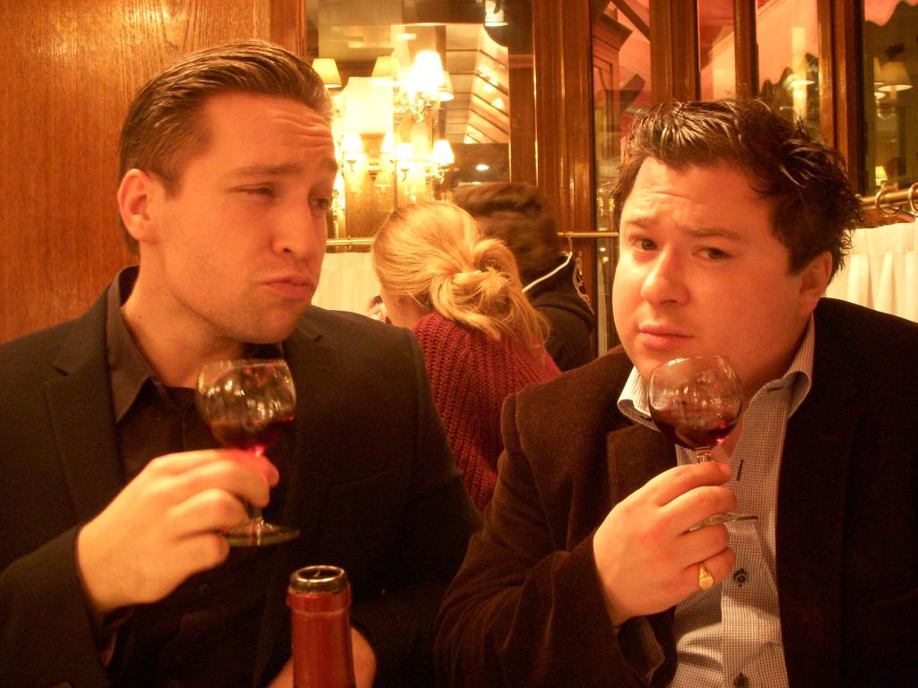 wardleonwine's tweet photo. #TBT to @relaisentrecote St Germain Spring 2013..@ackarlsen is a saint for putting up with this pretentious #wino ! x http://t.co/EB2HQ81zKJ