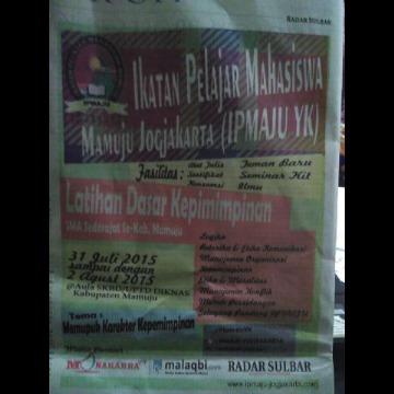 Makasih atas kerja sama nya RADAR SULBAR .. <a href="/WelcomeMamuju/">Info Mamuju</a>  <a href="/SoalMateng/">SOAL MAMUJU TENGAH</a> <a href="/ipmasulbar_bdg/">IPMA SULBAR-BANDUNG</a> <a href="/malaqbiDOTcom/">Malaqbi.com</a> <a href="/SoalMamuju/">MAMUJU CITY</a>