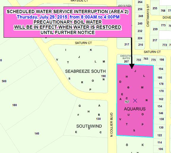 City of Marco Island on Twitter "7.30.15 UPDATE WATER SERVICE INTER