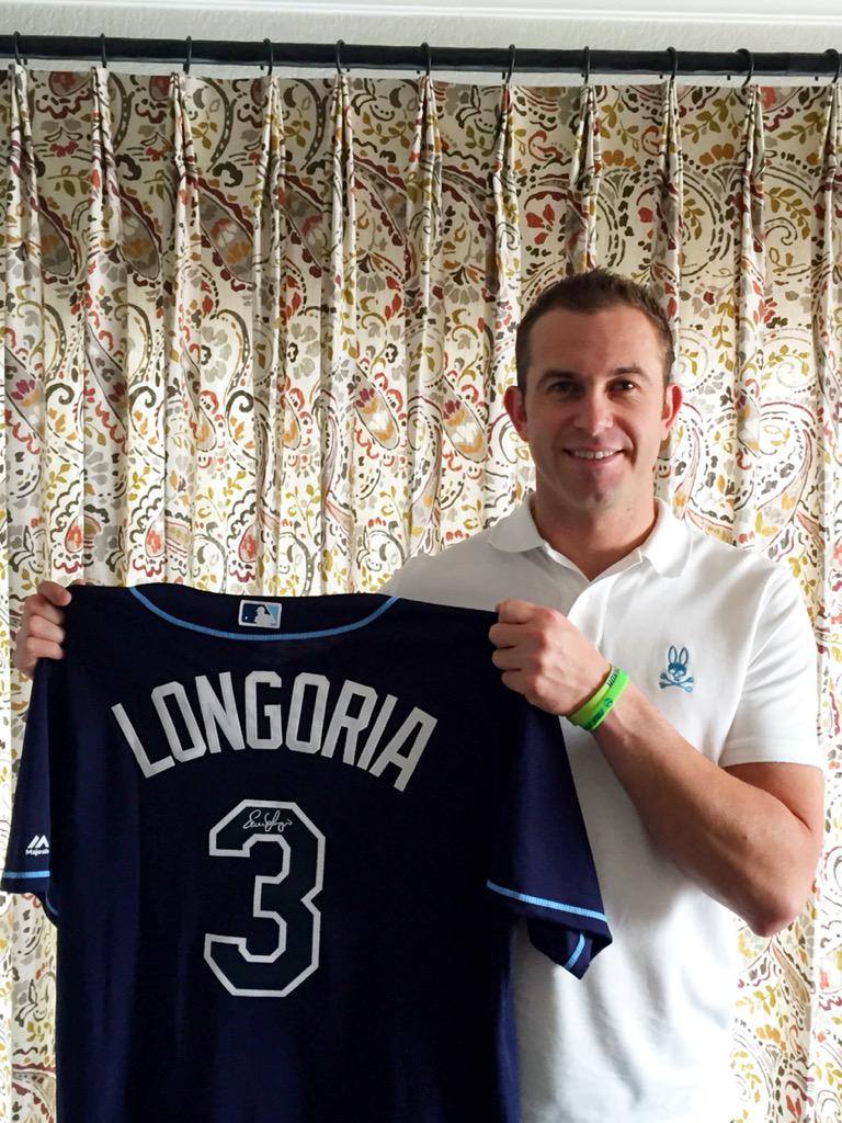 Evan3Longoria's tweet image. Got this sweet @MajesticOnField #Embroidigraph jersey exclusively from @Lids today. RT &amp;amp; I’ll give it away to 1 fan!
