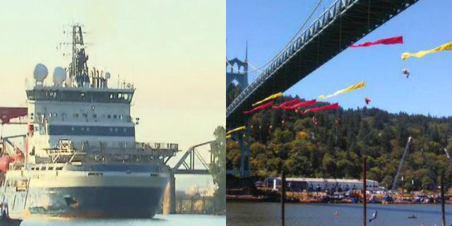 tedgleichman's tweet image. Fennica on the move!! For shame, President Obama: you stain your legacy forever! #ShellNo #PDXvsShell .@POTUS