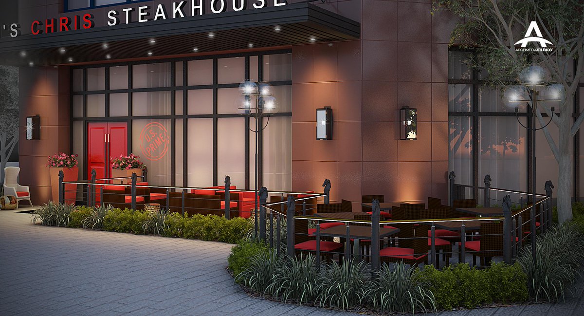 AMSRenderings's tweet photo. Ruth's Chris Steak House, Weehawken, NJ • Proposed Outdoor Seating Area #3D #3DSMax #PS #ZDepth http://t.co/07MR0GIZ0N